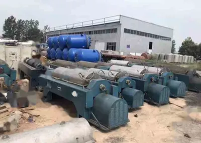 Used decanter centrifuge for sale